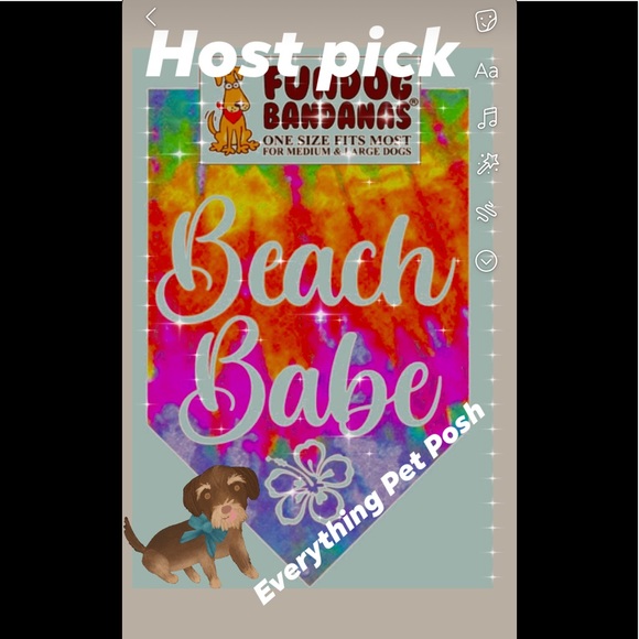 FUNDOG BANDANA 100% COTTON for medium large dog NWT - Picture 9 of 9